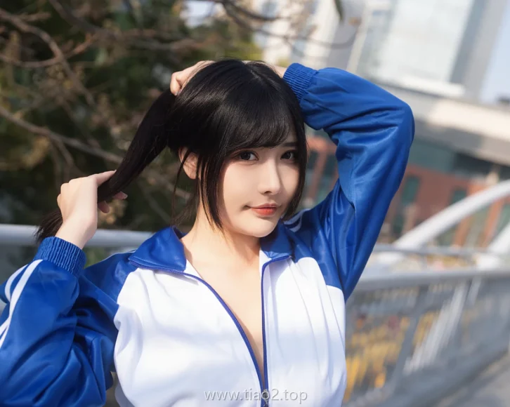 cosplay图片丨Coser糖果果Candy哪里人?户外校服太迷人