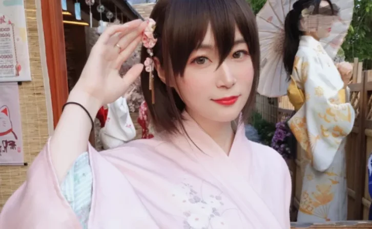 cosplay图片丨Coser白银81全部图片集之和服温泉cos欣赏