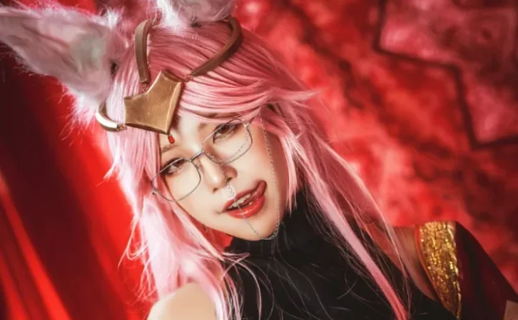 cosplay图片丨Coser水淼aqua免费图片集:玉藻前 柯杨斯卡娅赏析