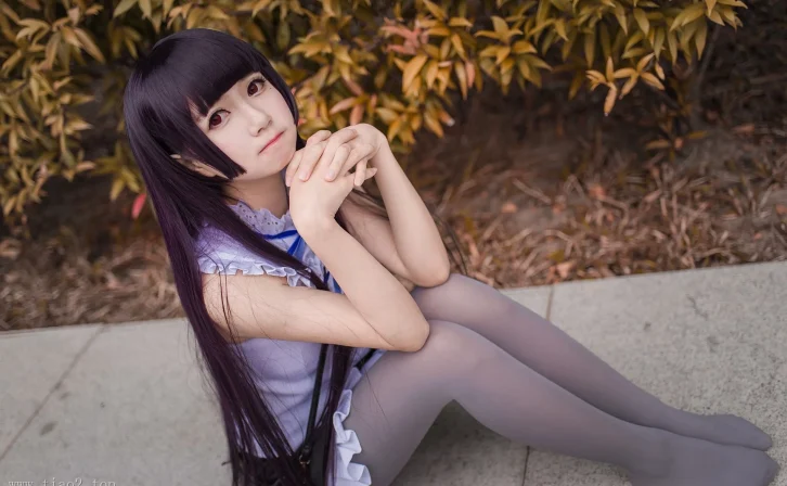 cosplay图片丨Coser白金Saki的介绍和全集作品之JK美丝校服鉴赏