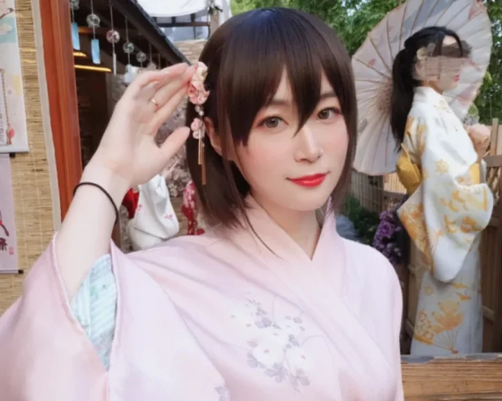 cosplay图片丨Coser白银81全部图片集之和服温泉cos欣赏