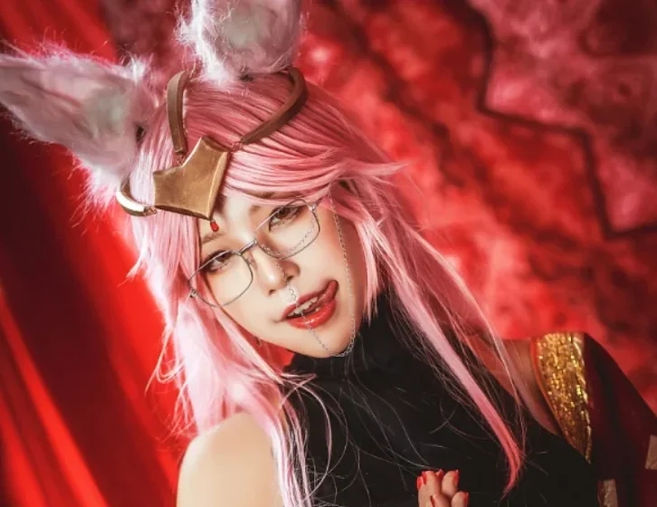 cosplay图片丨Coser水淼aqua免费图片集:玉藻前 柯杨斯卡娅赏析