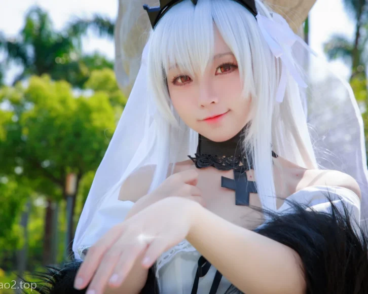 cosplay图片丨Coser_G44不会受伤:98K婚纱 德皇图片包欣赏