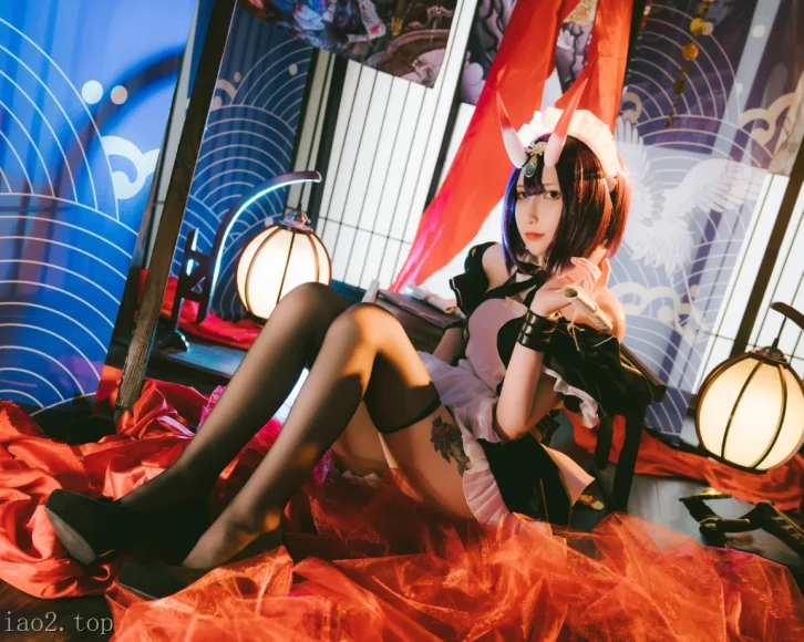 cosplay图片丨Coser_Vams子个人资料及cos酒吞童子鉴赏