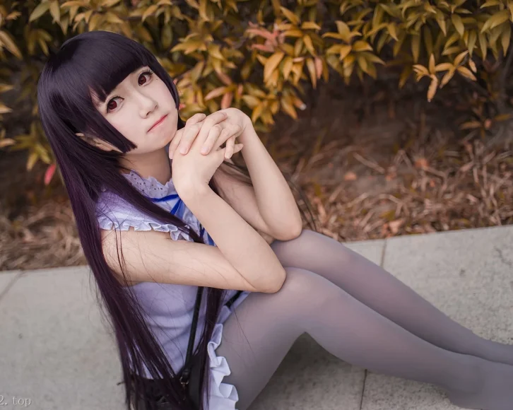 cosplay图片丨Coser白金Saki的介绍和全集作品之JK美丝校服鉴赏