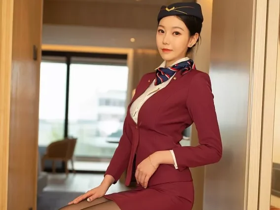 秀人安然Maleah“空姐的日常”,带你看透职业背后的美