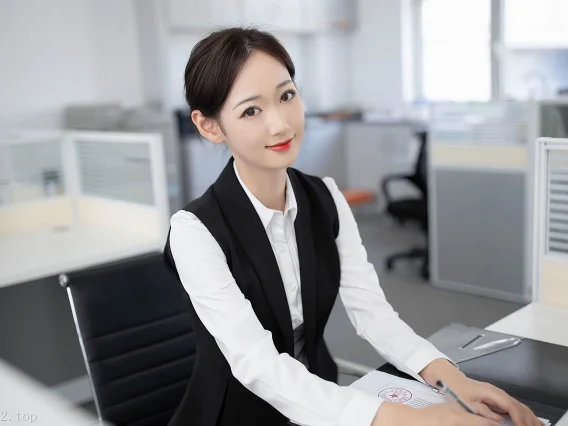 Xiuren图片丨语画界模特唐安琪-NO.2795秘书的模样