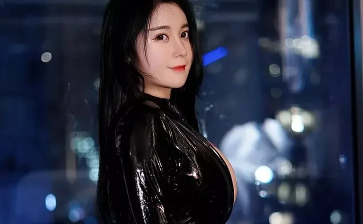 Xiuren图片丨秀人模特美七Mia-No.2918期紧身连体皮衣