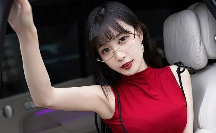 Xiuren图片丨语画界模特林星阑-VOL.950车内的故事