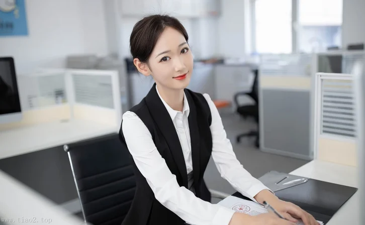 Xiuren图片丨语画界模特唐安琪-NO.2795秘书的模样