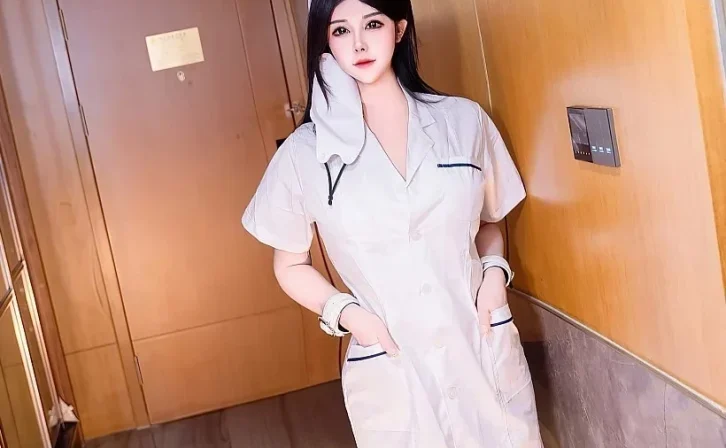 Xiuren图片丨秀人模特陈芊儿-NO.8206期俏丽身姿的护士