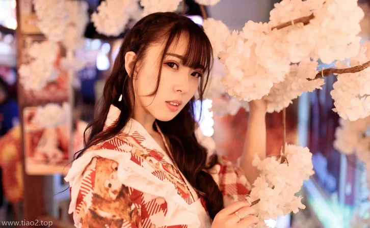 Xiuren图片丨秀人模特小波多-Vol.360期灯火下的和服女孩