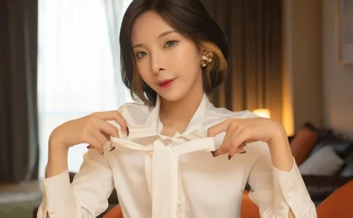 Xiuren图片丨秀人模特陈小喵-No.2835期白衫红裙办公秘书