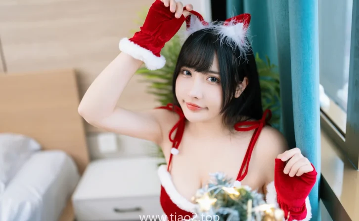 cosplay图片丨Coser糖果果Candy-圣诞节[125P-672.8M]