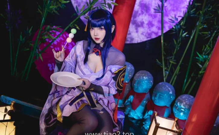 美图欣赏丨Coser雪晴Astra:NO.042-雷电将军[62P+1V-926.1M]