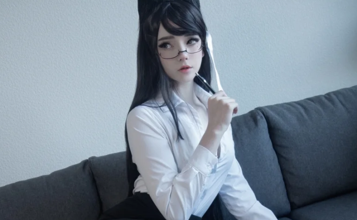 CandyBall秘书爱宕cosplay,名字越甜,图越让人坐不住