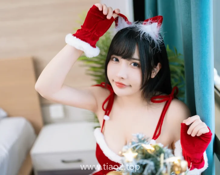 cosplay图片丨Coser糖果果Candy-圣诞节[125P-672.8M]