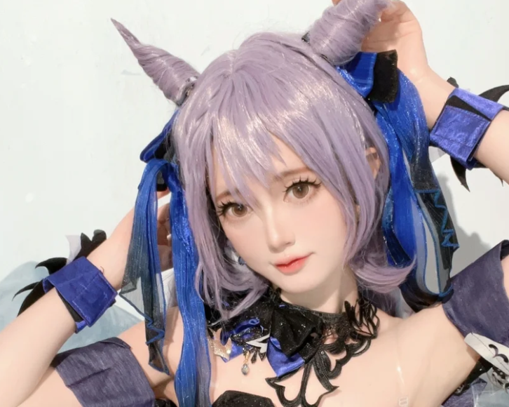cosplay图片丨Coser趴趴捣蛋陌-刻晴自摄[92P-1V-265.3M]