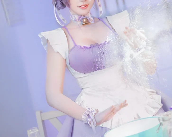 Sayathefox045期Milka,十张原图还真没注水啊