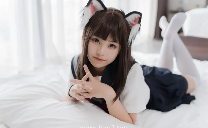 蜜汁猫裘猫耳JK40张,猫耳当装饰不是套路才看得出区别